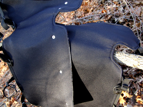 Extreme Outdoor wear. Leg Shields By EzChaps Mossy Oak